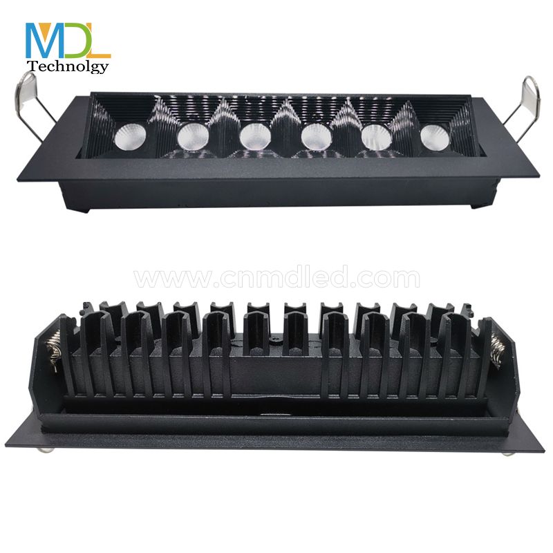 MDL Adjustable Angle Recessed LED Linear Light Model: MDL-LDL2
