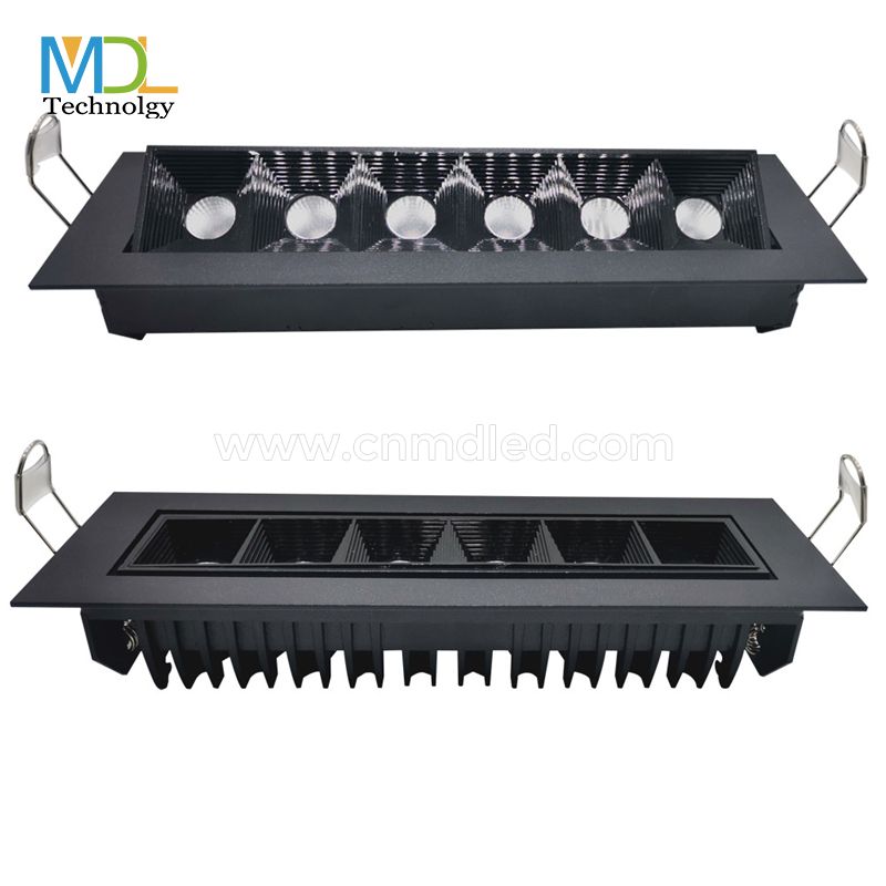 MDL Adjustable Angle Recessed LED Linear Light Model: MDL-LDL2