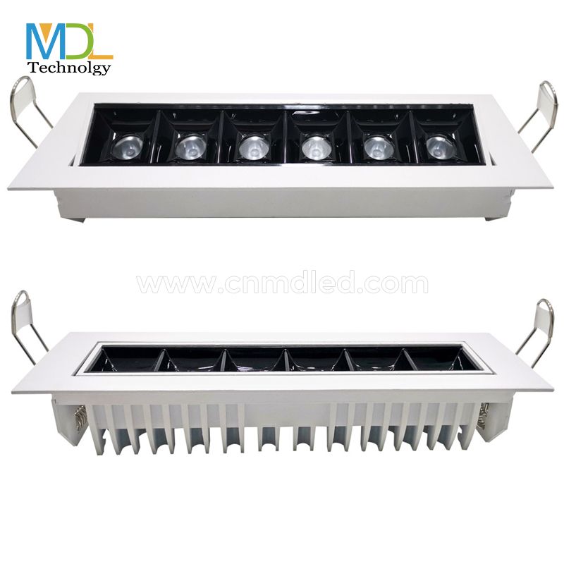 MDL Adjustable Angle Recessed LED Linear Light Model: MDL-LDL2