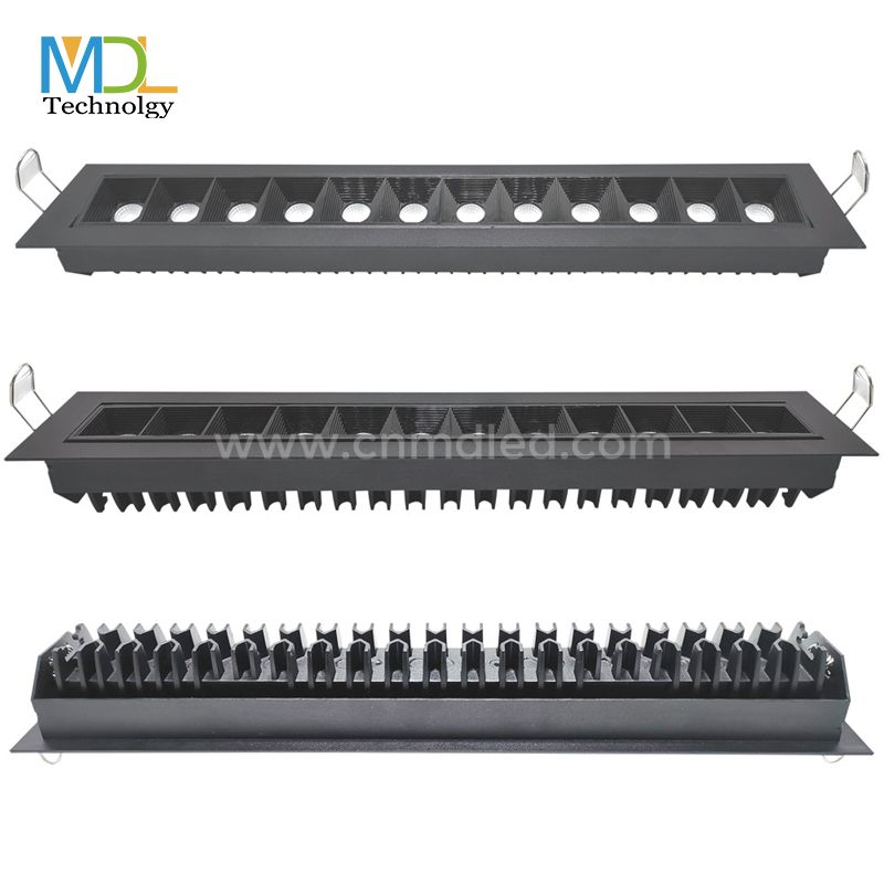 MDL Adjustable Angle Recessed LED Linear Light Model: MDL-LDL2