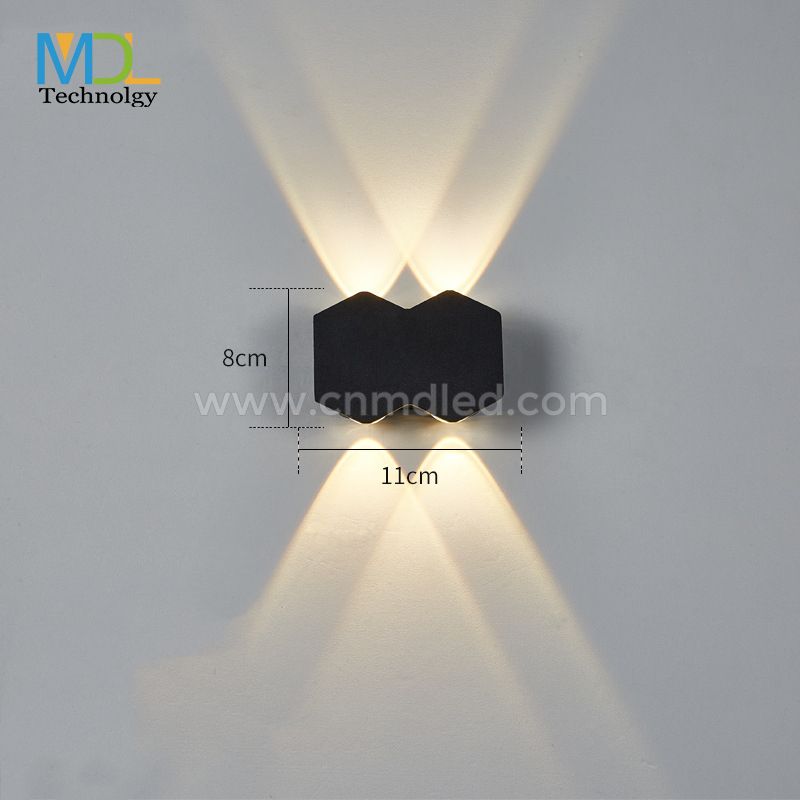 MDL Aluminum LED Wall Light Outdoor Waterproof IP65 Porch Garden Wall Lamp MDL-OWL20