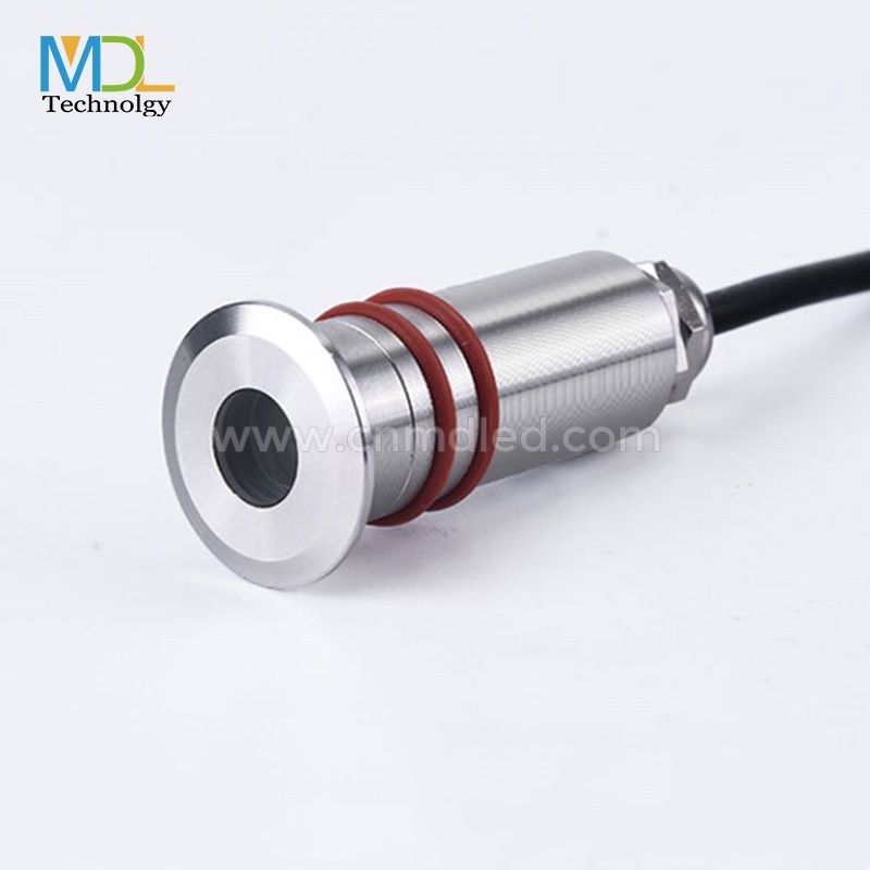 MDL 0.2W/0.5W/1W Mini Stainless Steel Waterproof LED Inground Light Model:MDL-UDGL23