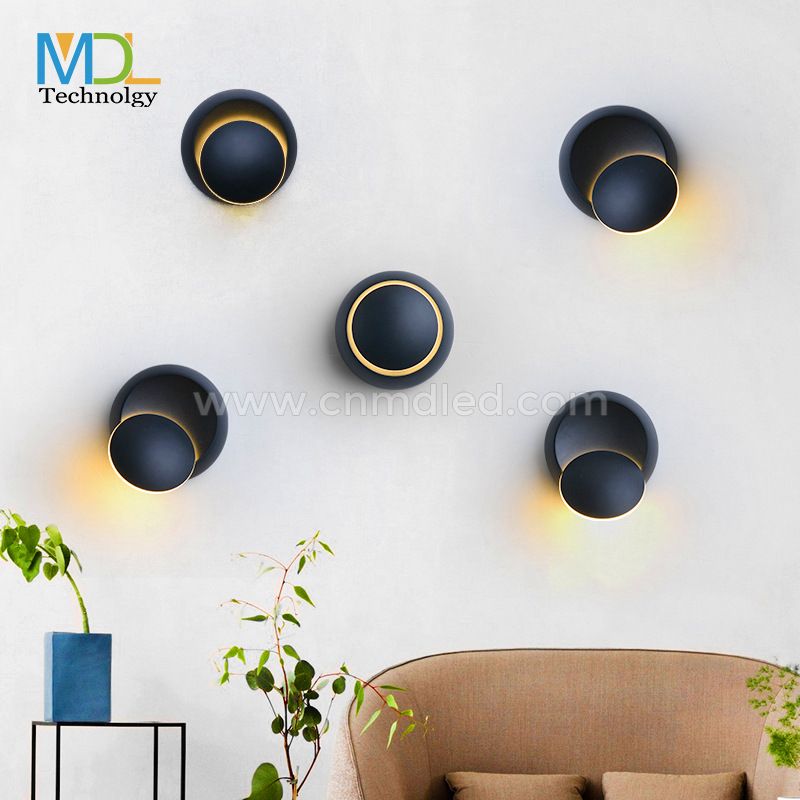 MDL Bedroom wall lights 5W Black/White Model: MDL-IWL1
