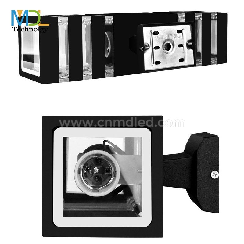 MDL Outdoor Light Lamp 360 Degree Rotation Wall Lamp Recessed Steps Ladder Wall Lamp MDL-OWL2