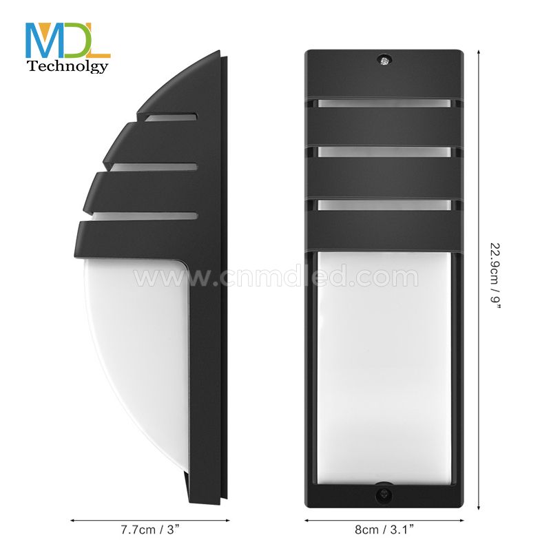 MDL Exterior Wall Sconce Lamp Waterproof Sconce Porch Lights Wall Night Light for Home Hallway Balcony MDL-OWL5