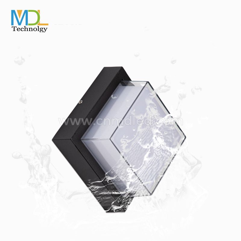 MDL Outdoor Motion Sensor Round/Square Surface Mounted wall light MDL-OWL12R