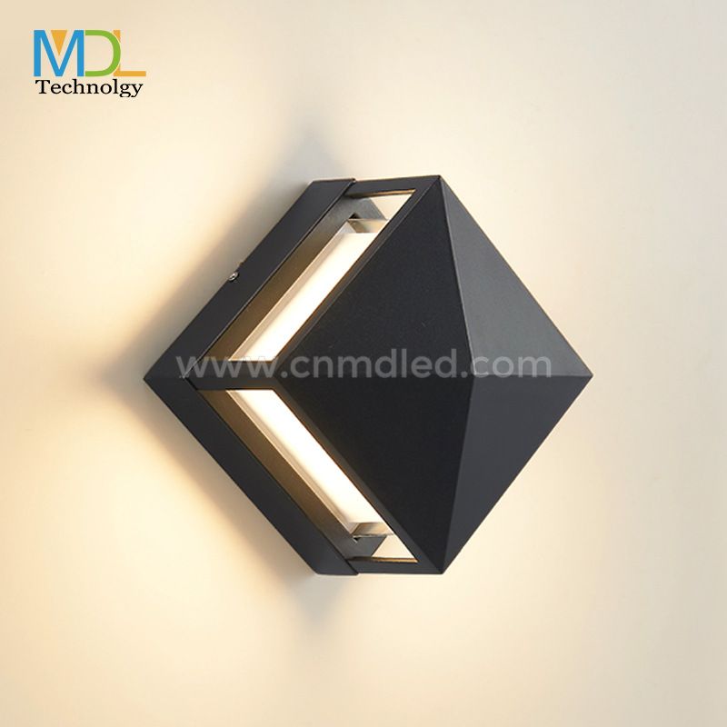 MDL Square Black Landscape LED Post Cap Lamp IP65 for Patio Path Yard Walkway Lawn Garden Decoration MDL-OWL13