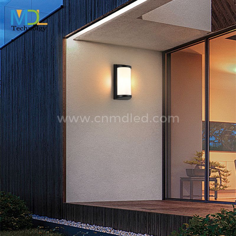 MDL Light Control Motion Sensor Outdoor Wall Light Ip65 Waterproof Exterior Wall Light MDL-OWL14D