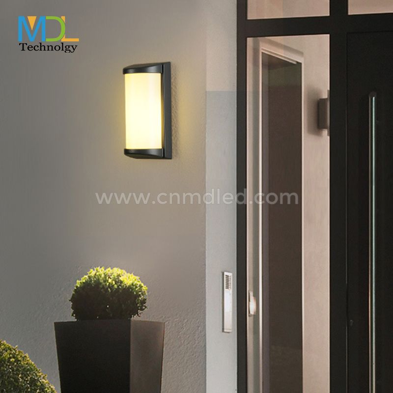 MDL Light Control Motion Sensor Outdoor Wall Light Ip65 Waterproof Exterior Wall Light MDL-OWL14D