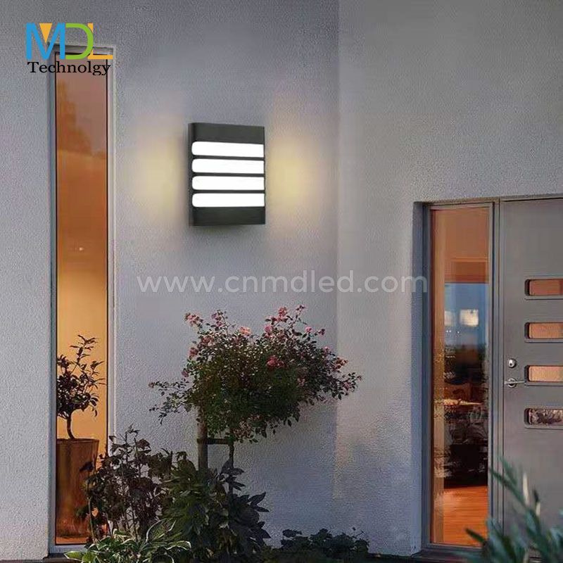 MDL IP65 Waterproof Modern Outside Garden Balcony Light Courtyard Exterior Wall Lamp MDL-OWL15A