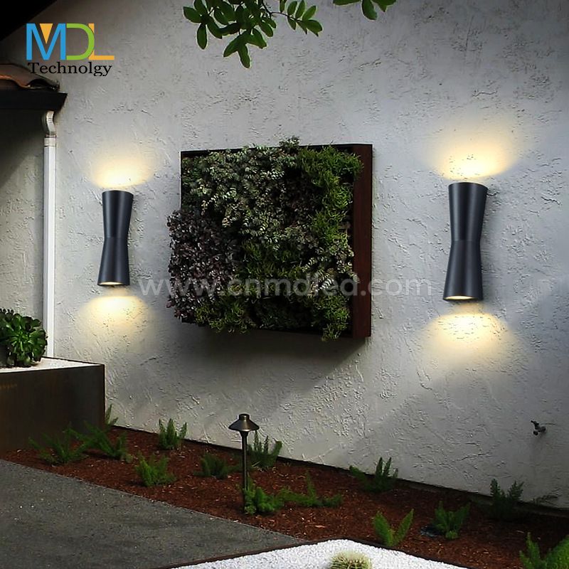 MDL  Ip65 Aluminum Wall Lamp with Tempered Glass Wall  Light MDL-OWL30