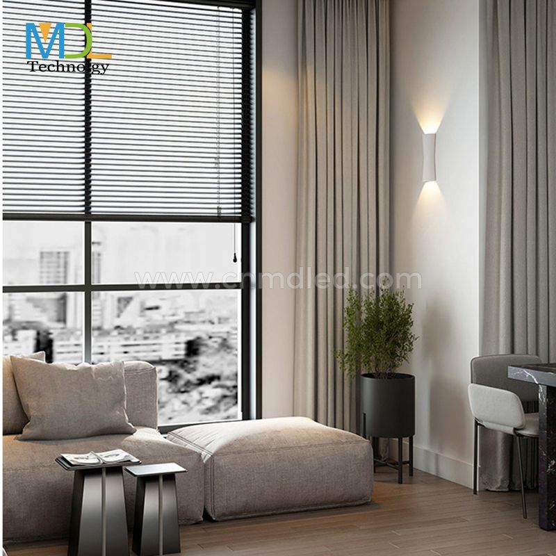 MDL  Ip65 Aluminum Wall Lamp with Tempered Glass Wall  Light MDL-OWL30