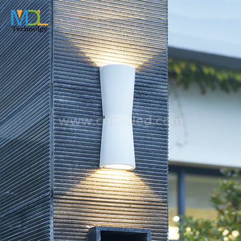 MDL  Ip65 Aluminum Wall Lamp with Tempered Glass Wall  Light MDL-OWL30