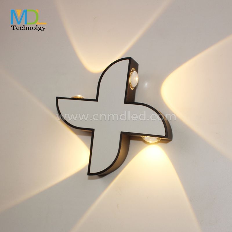 MDL Outdoor LED Wall Balcony Light Windmill Shaped Wall Light MDL-OWL35