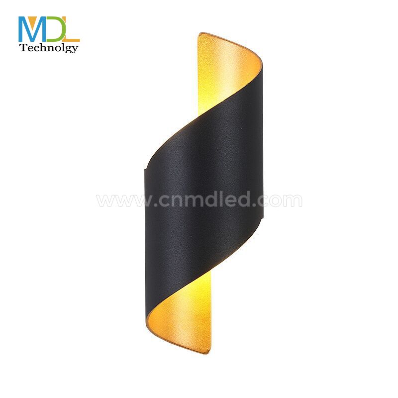 MDL Modern Spiral Wall Light with Creative Design, LED Outdoor Wall Lights, Mounted Wall Patio Lights MDL-OWL43