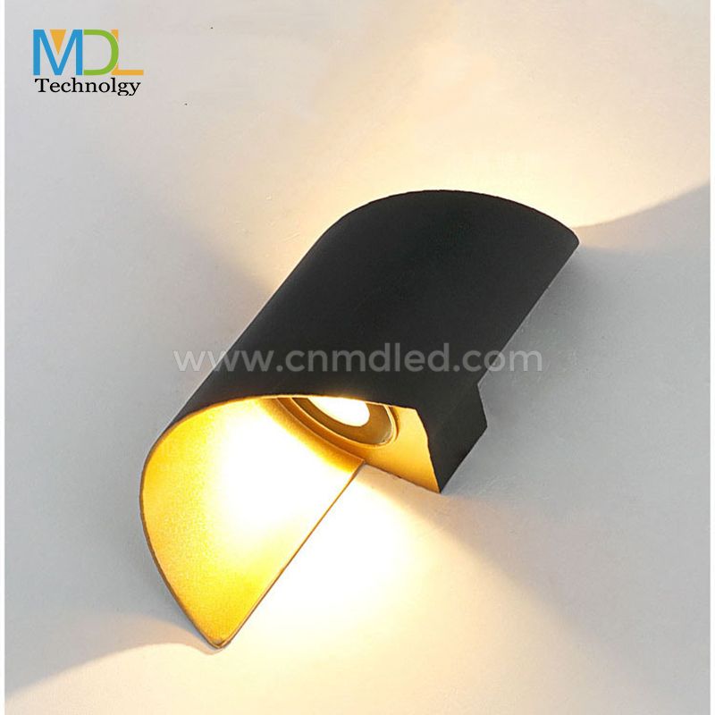 MDL Modern Spiral Wall Light with Creative Design, LED Outdoor Wall Lights, Mounted Wall Patio Lights MDL-OWL43