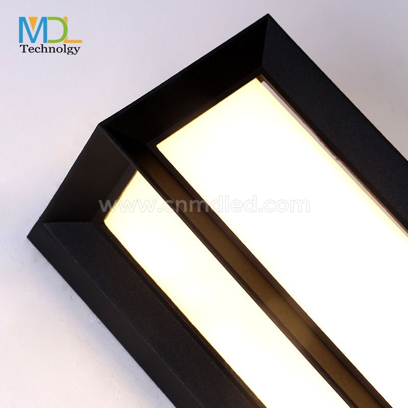 MDL Exterior Fixtures Mount, Square Waterproof, Outside Sconce for Porch House Garage  MDL-OWLE