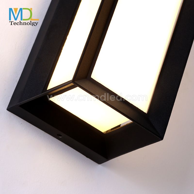 MDL Exterior Fixtures Mount, Square Waterproof, Outside Sconce for Porch House Garage  MDL-OWLE