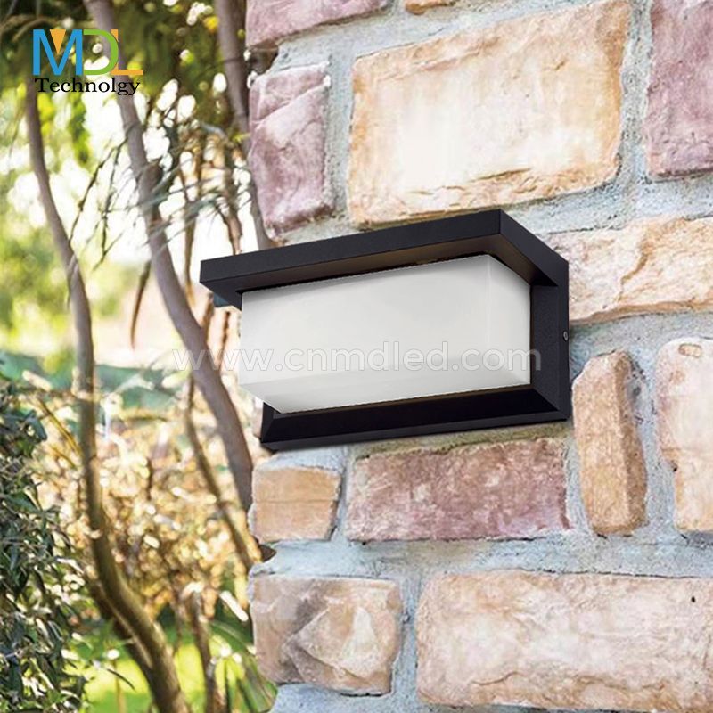 MDL With Motion Sensor Modern Aluminum Light Fixture IP65 Waterproof Light Decorative Lighting MDL-OWLJ