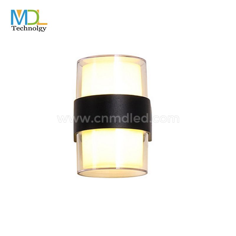MDL Aluminium Round Up And Down Lighting LED Outdoor Waterproof Wall Light MDL-OWL26B