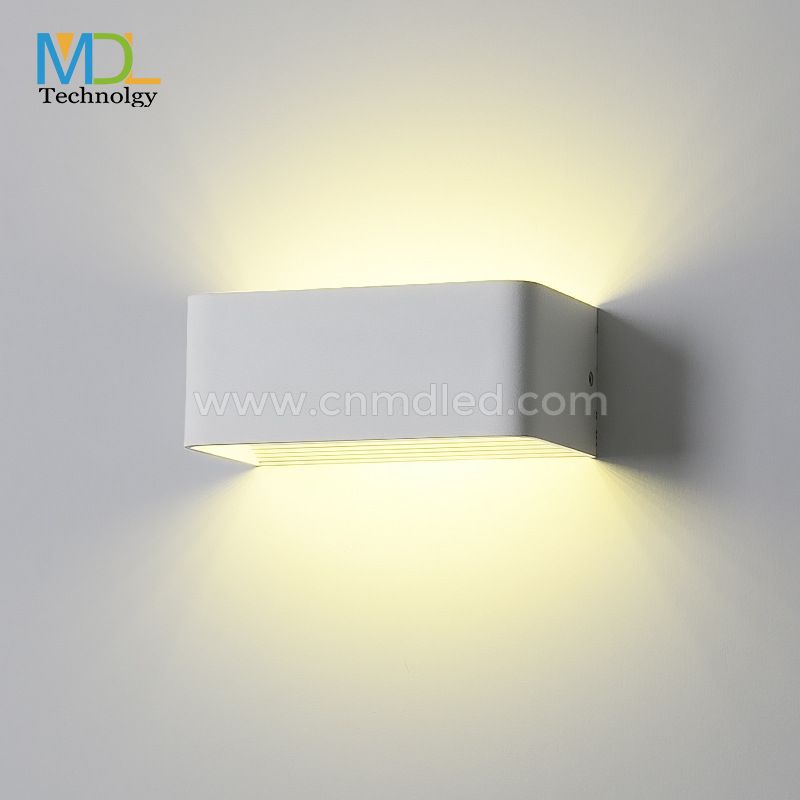 MDL Square LED Aluminum Wall Light Bedside Room Bedroom Home Lighting Indoor Decoration Indoor Wall Lamps MDL-IWLD