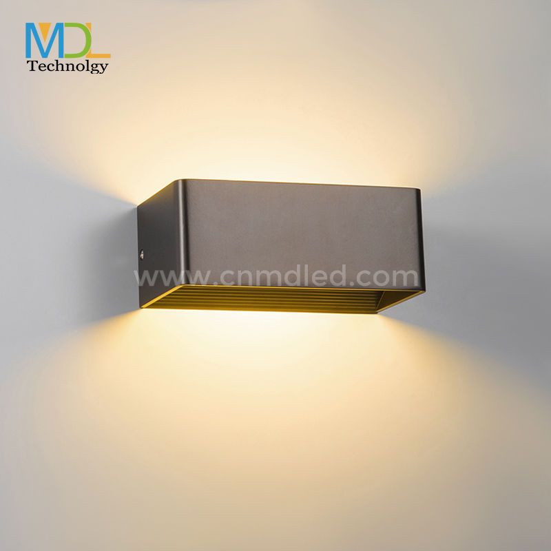 MDL Square LED Aluminum Wall Light Bedside Room Bedroom Home Lighting Indoor Decoration Indoor Wall Lamps MDL-IWLD