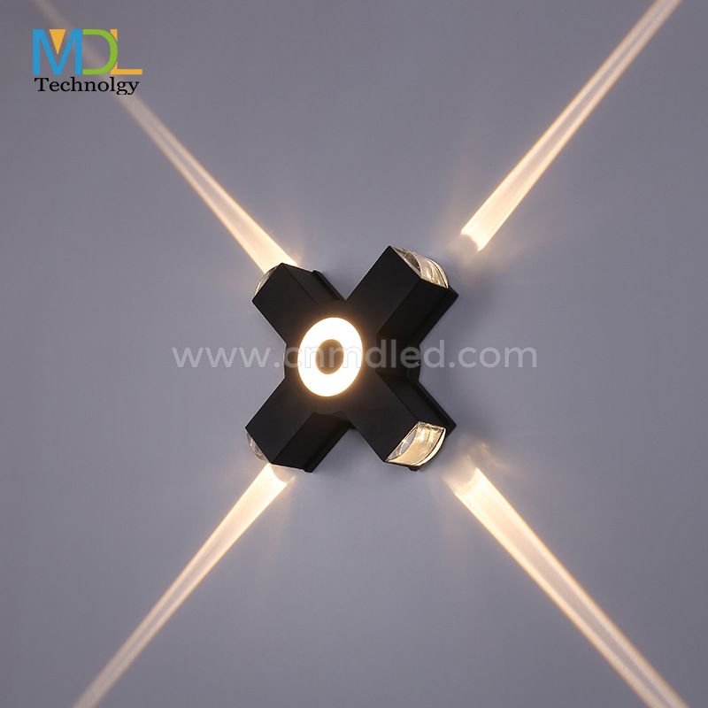 MDL Outdoor Waterproof Cross Starlight Wall Lamp Hotel Guest House Villa Corridor Balcony Exterior Wall Decorative Spotlight MDL-OWL31