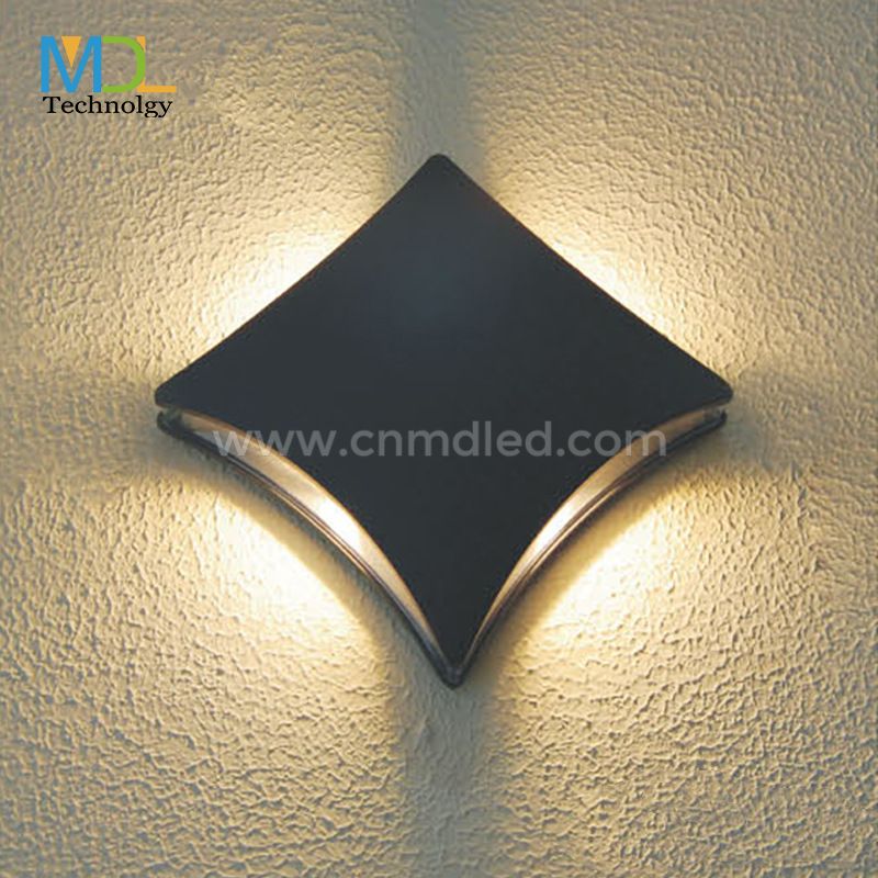 MDL LED die cast aluminum wall light diagonal beam spotlighting waterproof wall light MDL-OWL33