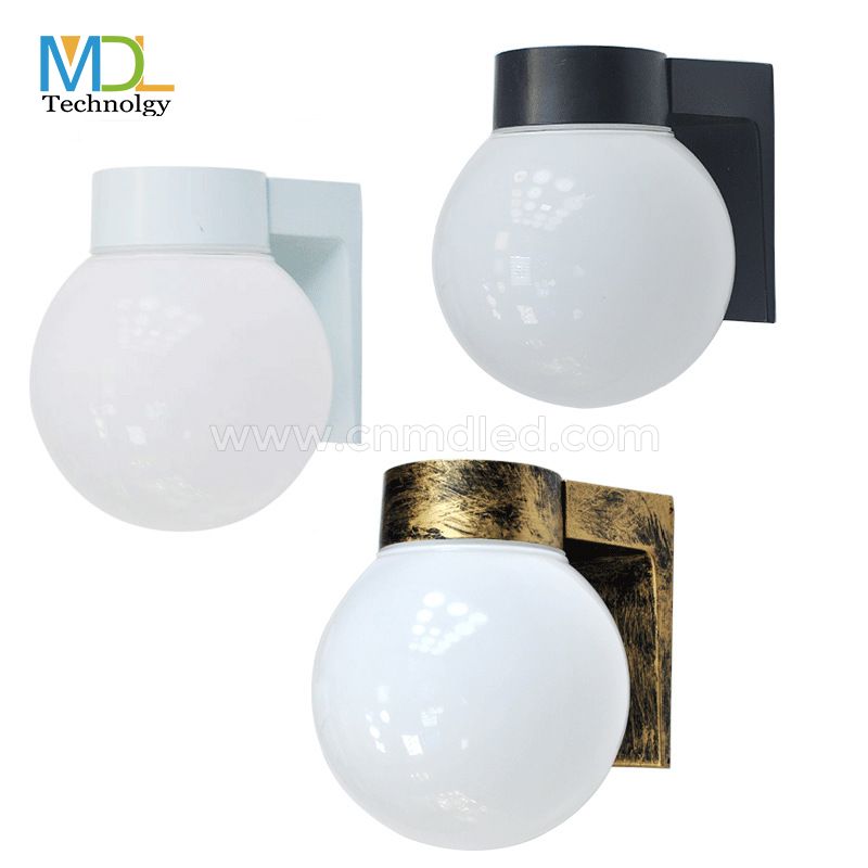 MDL Outdoor Ball Shape Wall Lamps Creative Fashion Garden Wall Sconce Post Light  MDL-OWL47