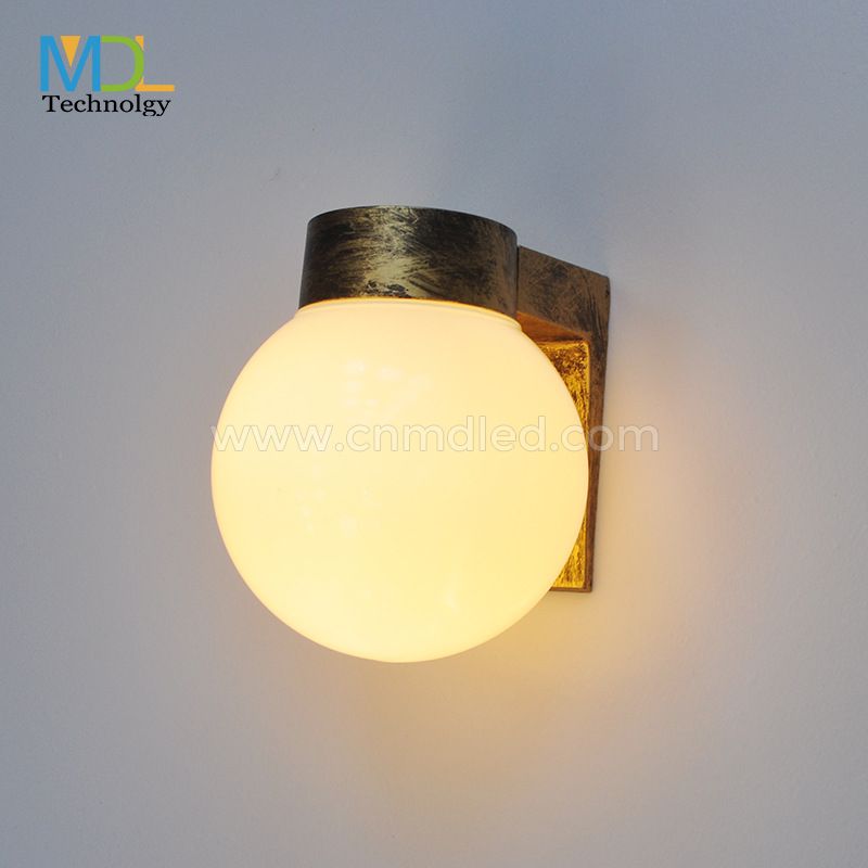 MDL Outdoor Ball Shape Wall Lamps Creative Fashion Garden Wall Sconce Post Light  MDL-OWL47