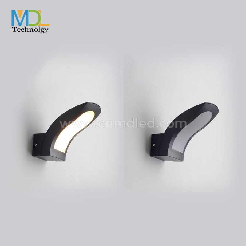 MDL Black LED Waterproof Outdoor lamp Indoor and outdoor aluminum Wall lamp MDL-OWL61