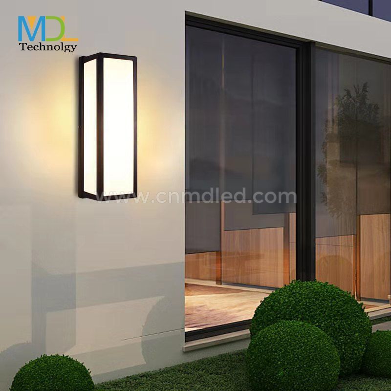 MDL Outdoor Wall Lantern, Outdoor Lights, Wall Mount, Square Waterproof Wall Light MDL-OWLW