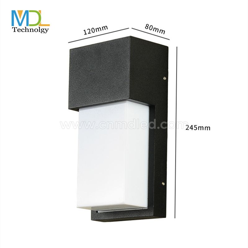MDL Outdoor Wall Light In Black By Modern Forms At MDL-OWLX