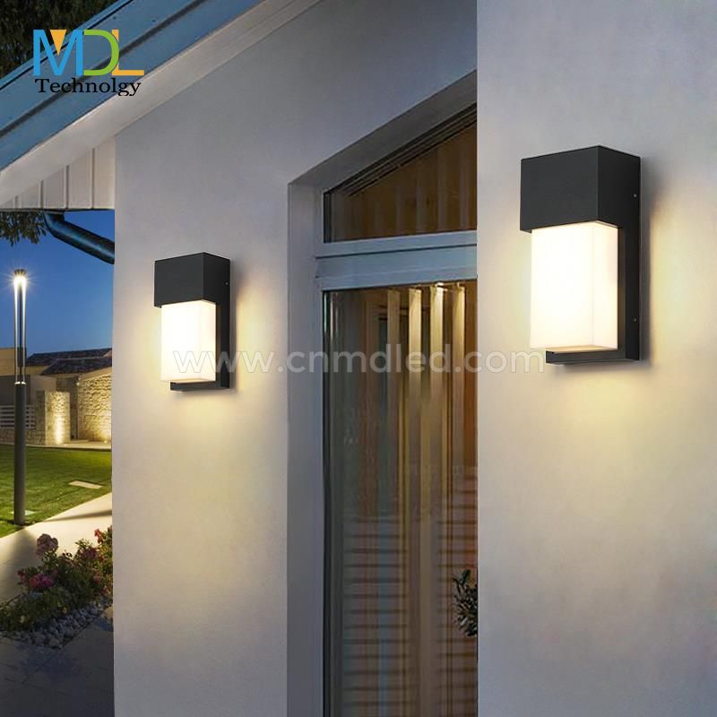 MDL Outdoor Wall Light In Black By Modern Forms At MDL-OWLX