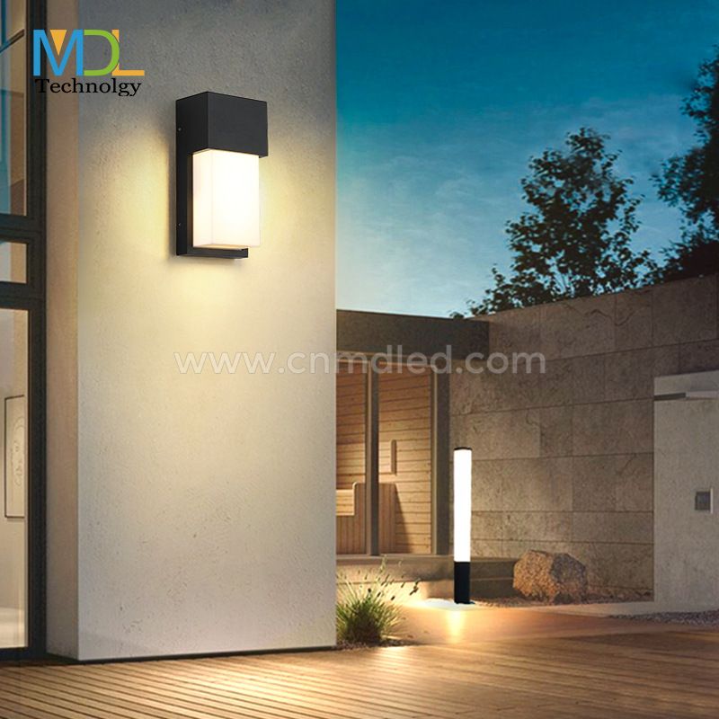 MDL Outdoor Wall Light In Black By Modern Forms At MDL-OWLX