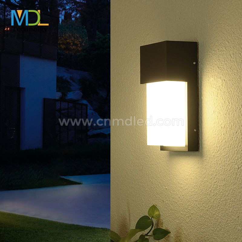 MDL Outdoor Wall Light In Black By Modern Forms At MDL-OWLX