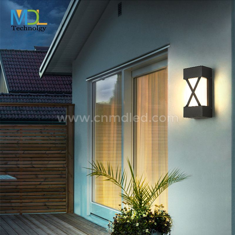MDL Engineering outdoor waterproof and moisture-proof wall light balcony outdoor aluminum garden light MDL-OWLXC