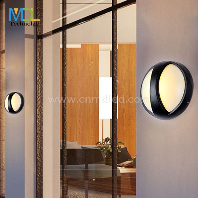 MDL IP65 Round wall mounted outdoor LED Wall Light MDL-OWLZB