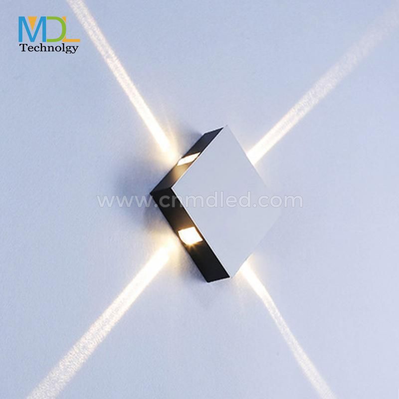 MDL Indoor Multi-Angle LED Cross Star Light Sconce for Bedroom Bedside Living Room Dining Room Aisle MDL-OWL71