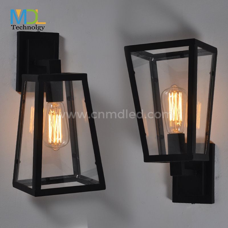 MDL Waterproof Outdoor Wall Lamps Sconce Vintage Industrial Modern Antique Wall Lamp E27 Classic Black Wall Lights MDL-OWL73