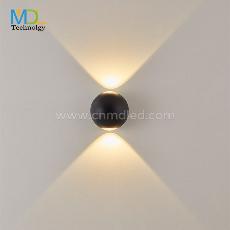 MDL Outdoor Round LED Wall Light Fixture Countyard Balcony LED Outdoor Light MDL-OWLV