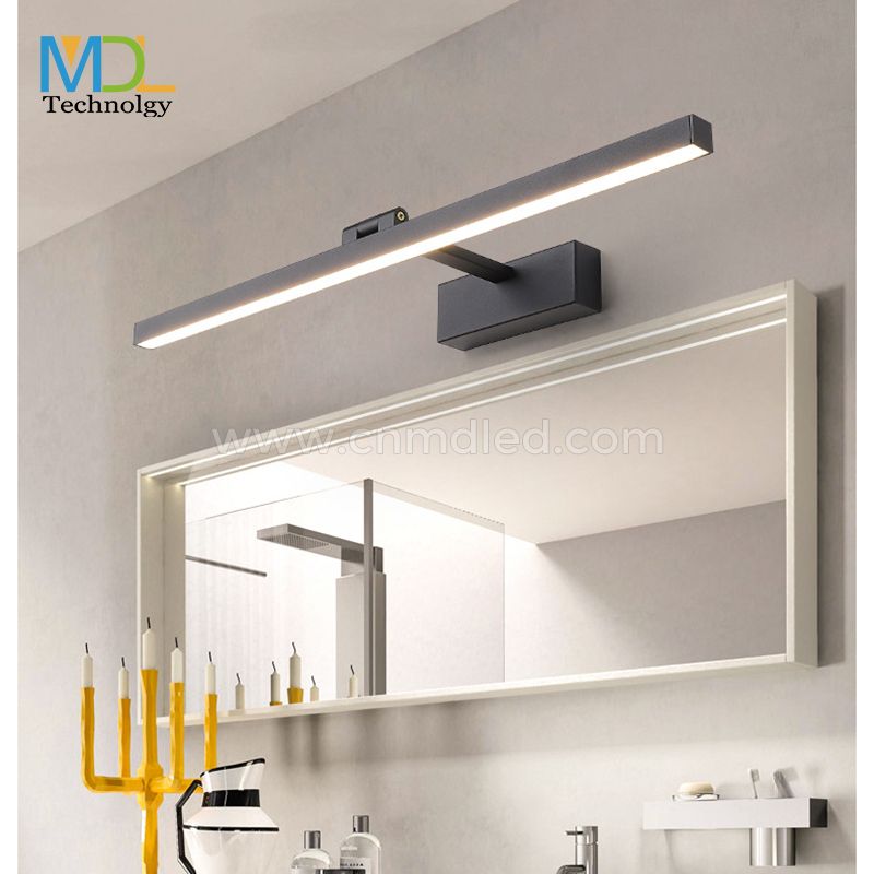 MDL LED Black IP54 Bathroom Strip Wall Light Model:MDL- ML22