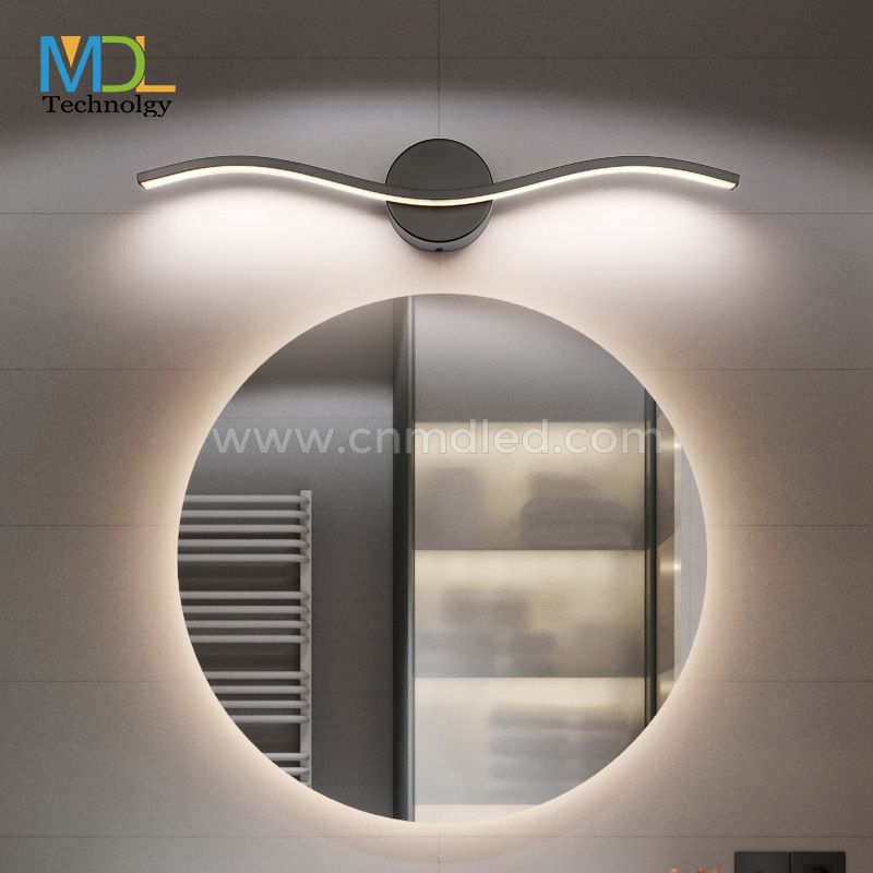 MDL LED mirror bathroom moisture-proof light  simple wings mirror light Model:MDL- ML23