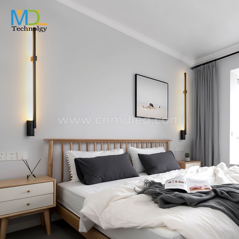 MDL wall lamp mirror headlamp light long strip minimalist modern villa lamp Model:MDL- ML28