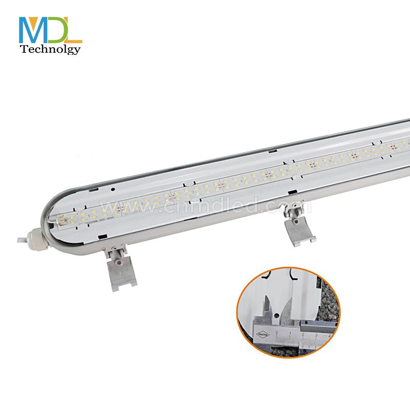 LED Vapor Tight Eco Friendly Tri-proof Light Fixture to Replace Fluorescent Tube Model: MDL-SF-1