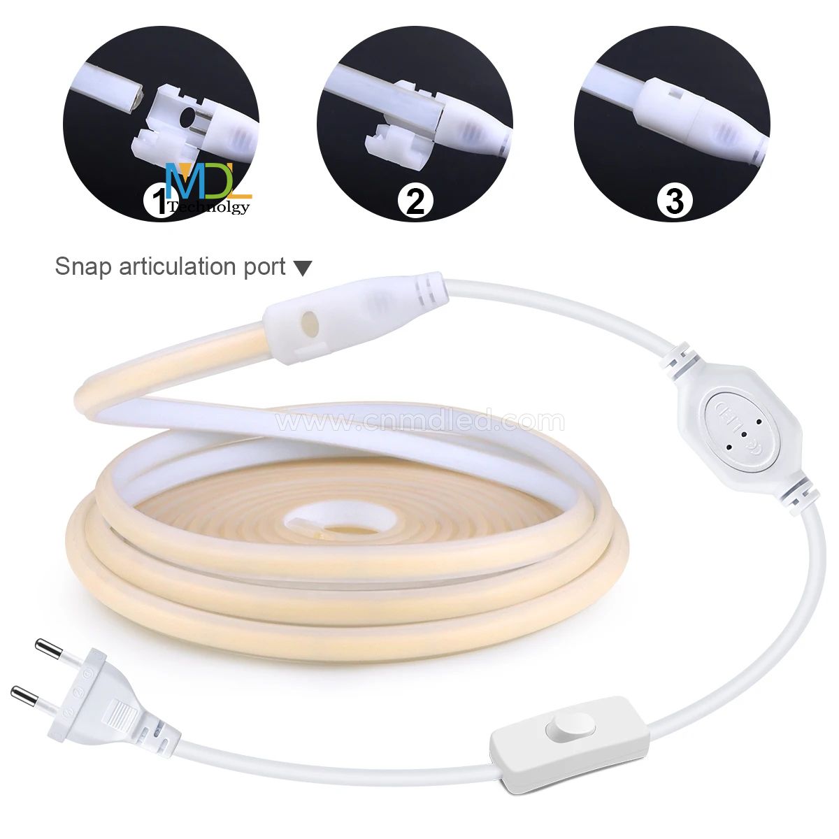 COB LED Strip Light 110V 220V MDL-STL220V-COB