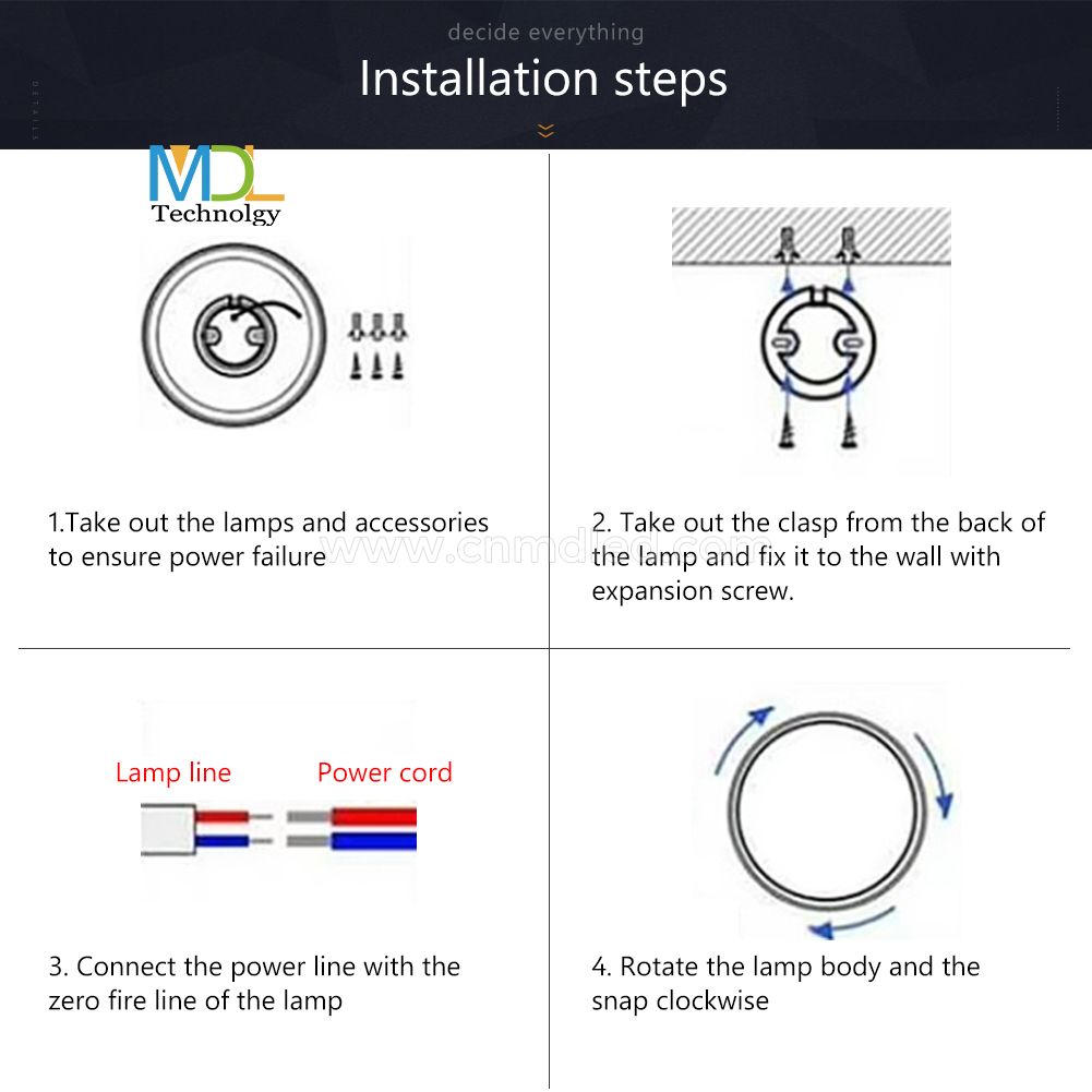 Waterproof IP65 LED Celing Light Model: MDL-CL14