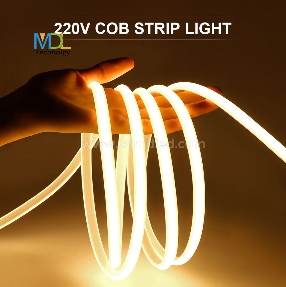 COB LED Strip Light 110V 220V