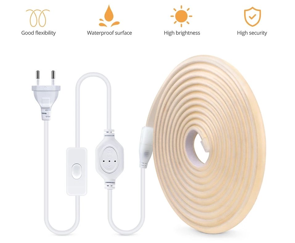 COB LED Strip Light 110V 220V